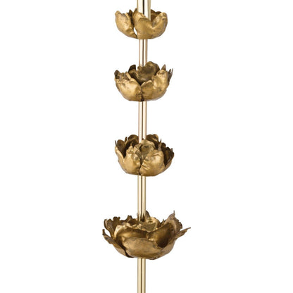 Adeline Table Lamp by Regina Andrew in gold and gold. Made from steel in a modern style.