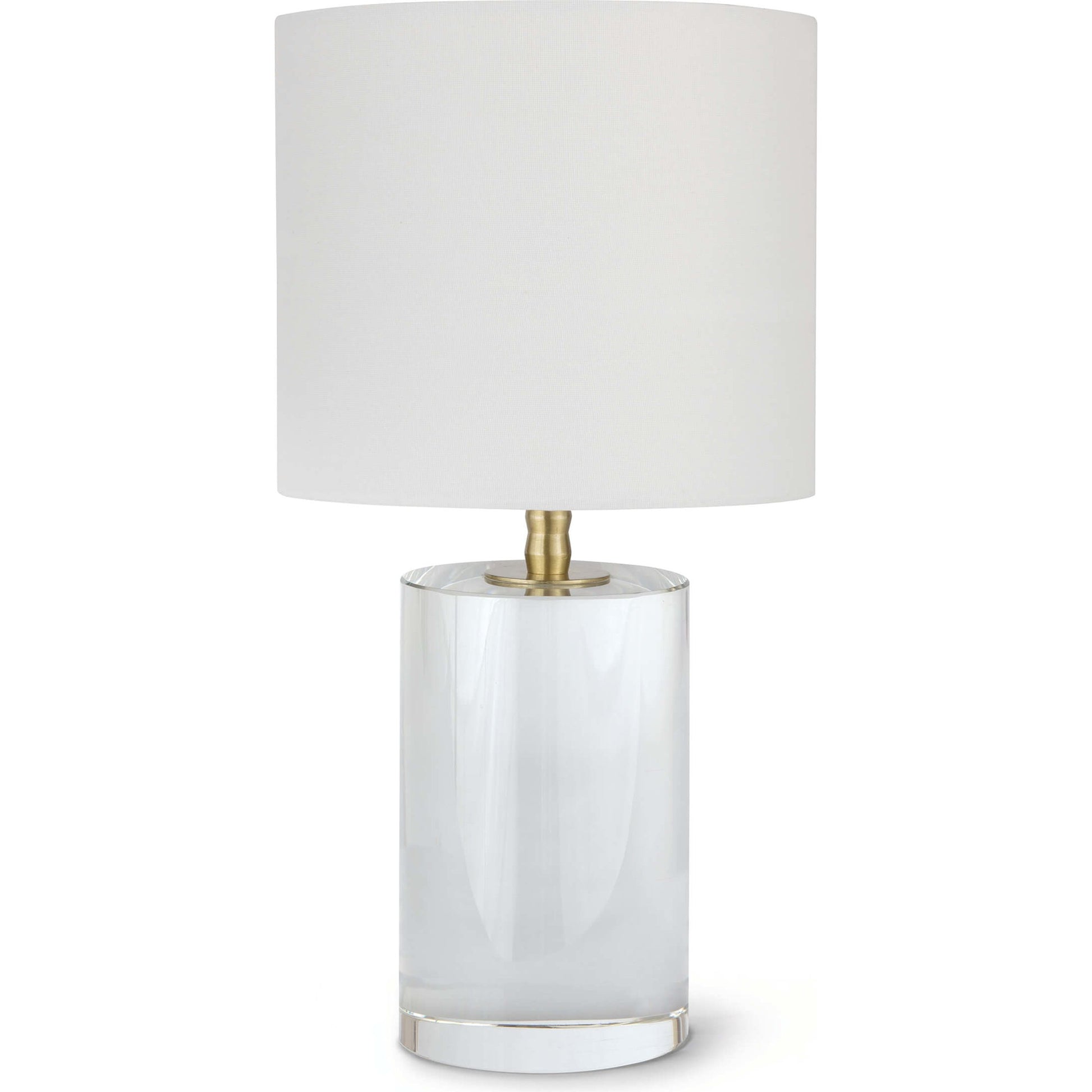 Juliet Crystal Table Lamp by Regina Andrew in clear and clear. Made from crystal in a modern style.
