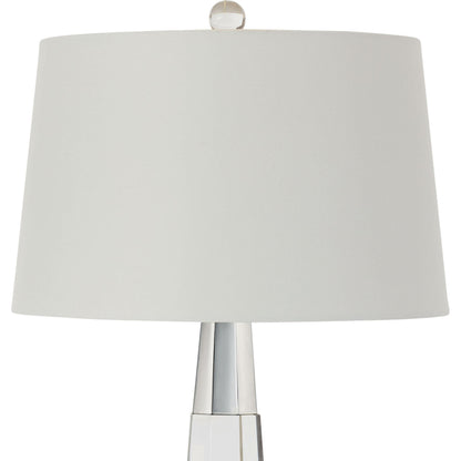 Carli Crystal Table Lamp by Regina Andrew in clear and clear. Made from crystal in a modern style.
