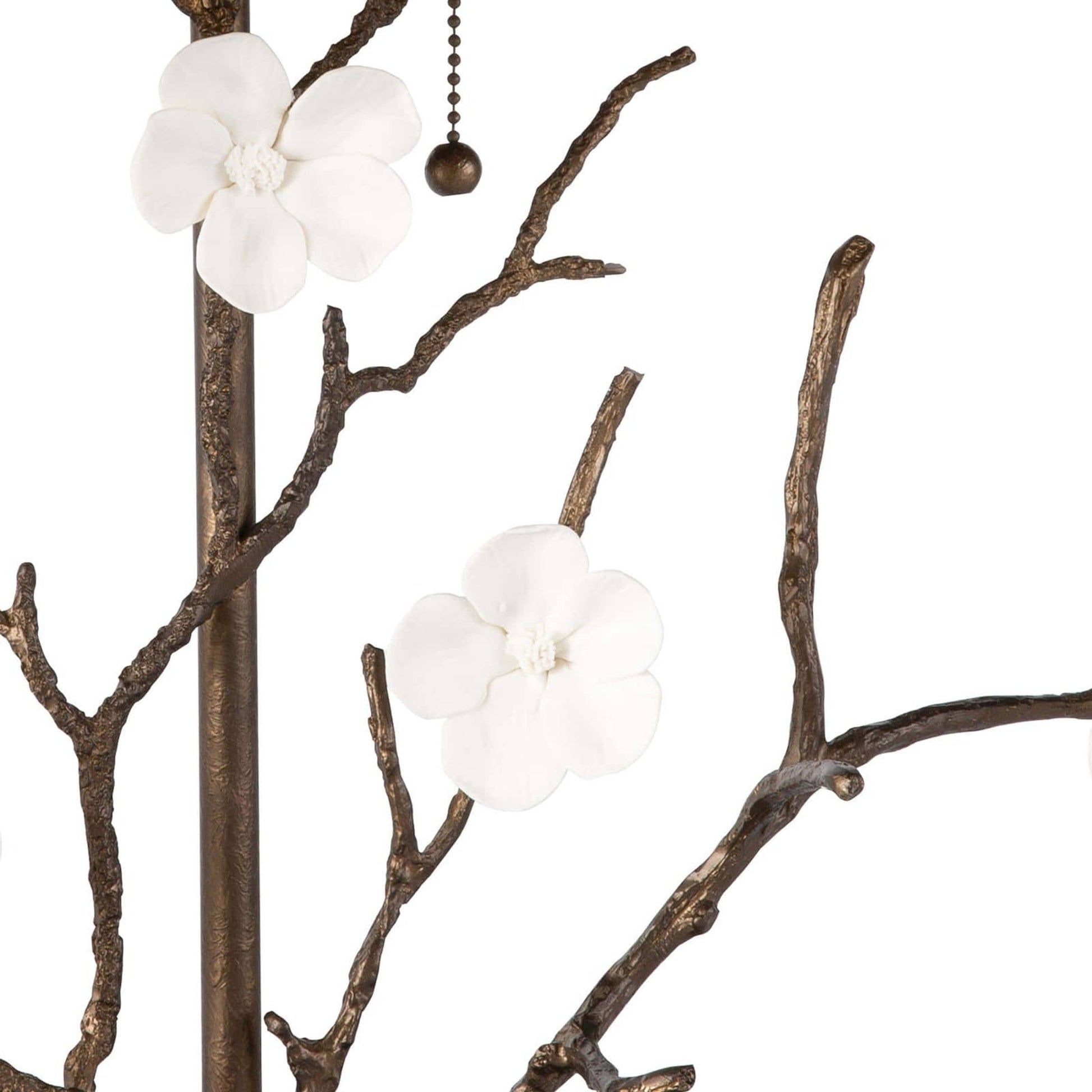 Cherise Horizontal Table Lamp by Regina Andrew in gold. Made from brass in a coastal style.