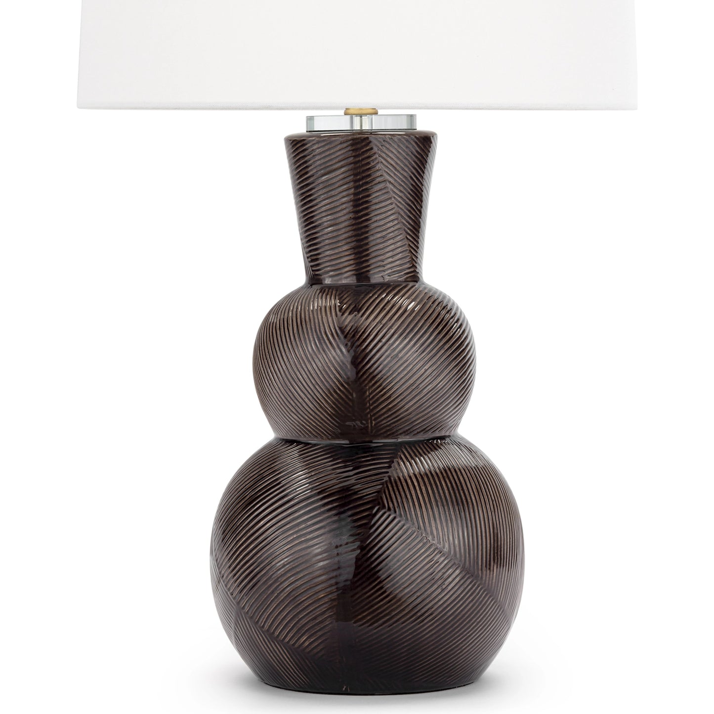 009 SI-2134483 | Closeup | Hugo Ceramic Table Lamp by Regina Andrew. Made from ceramic in a modern style.