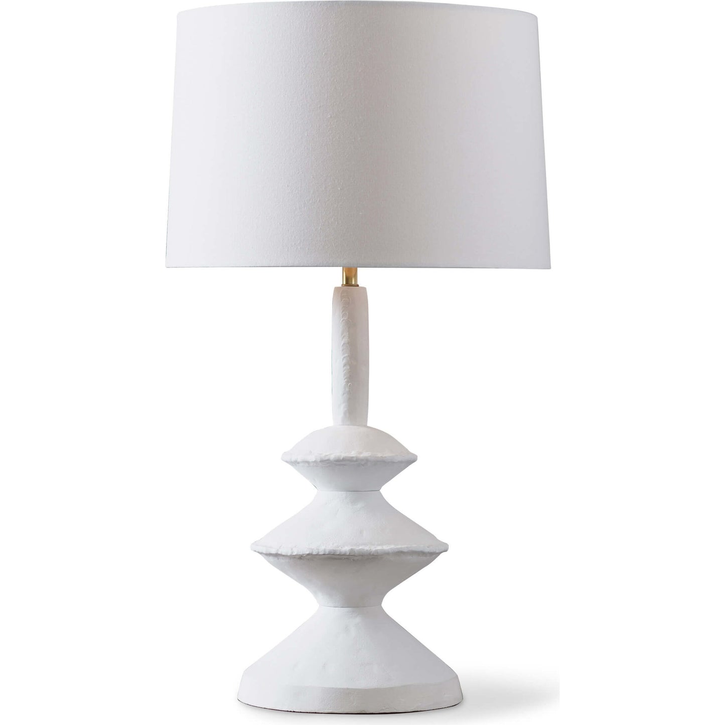 001 S-341594 | Primary Silo | Hope Table Lamp by Regina Andrew in white, natural and white. Made from aluminum in a modern style.