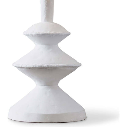 Hope Table Lamp by Regina Andrew in white, natural and white. Made from aluminum in a modern style.