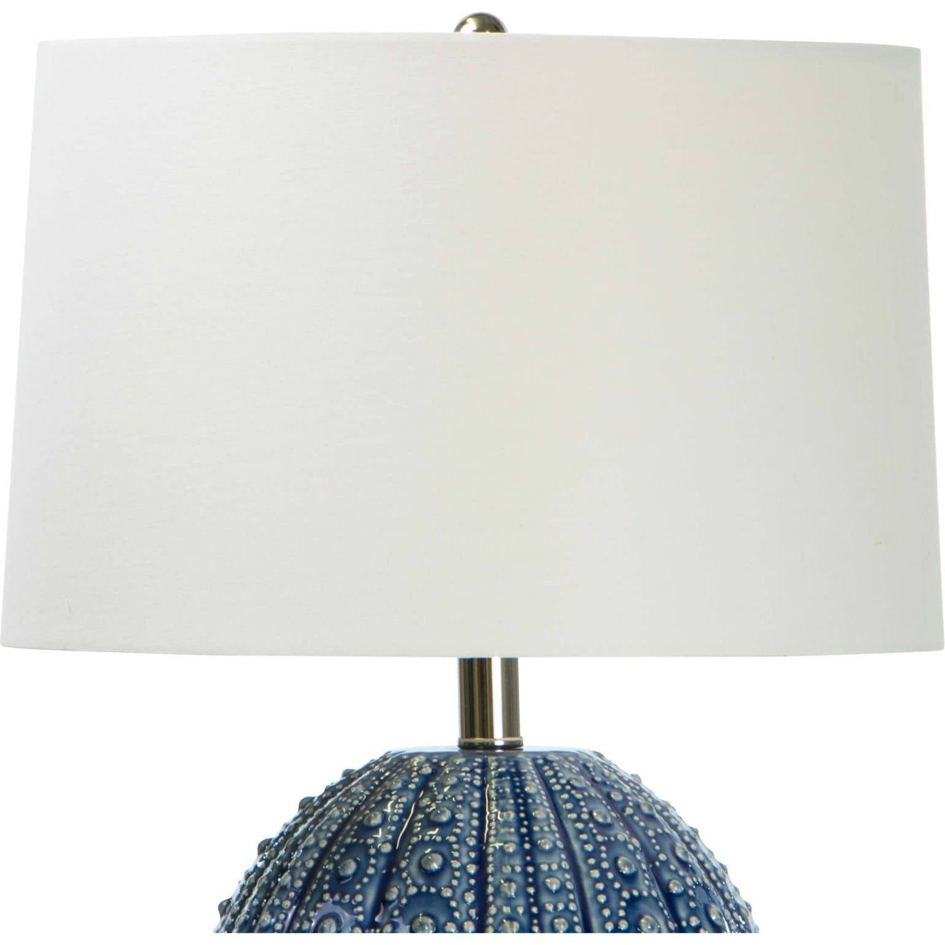 Sanibel Ceramic Table Lamp by Regina Andrew in blue. Made from ceramic in a coastal style.