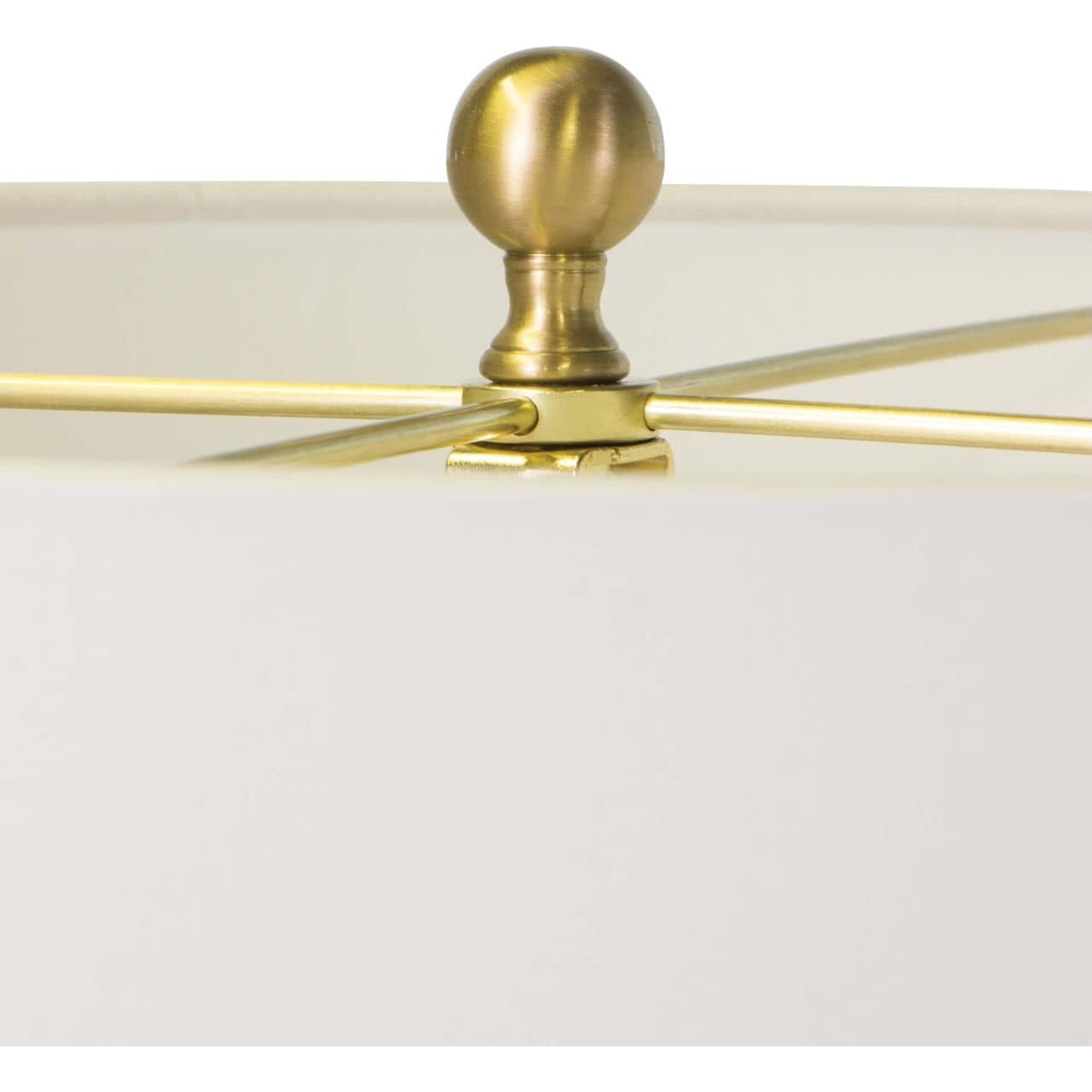 Gear Alabaster Table Lamp by Regina Andrew in white, natural. Made from alabaster in a modern style.