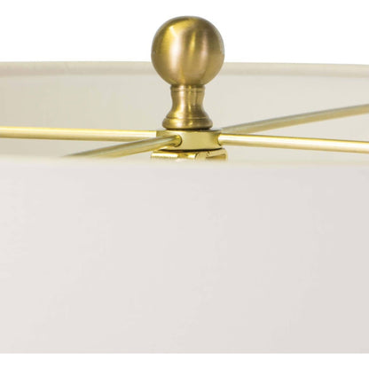 Gear Alabaster Table Lamp by Regina Andrew in white, natural. Made from alabaster in a modern style.