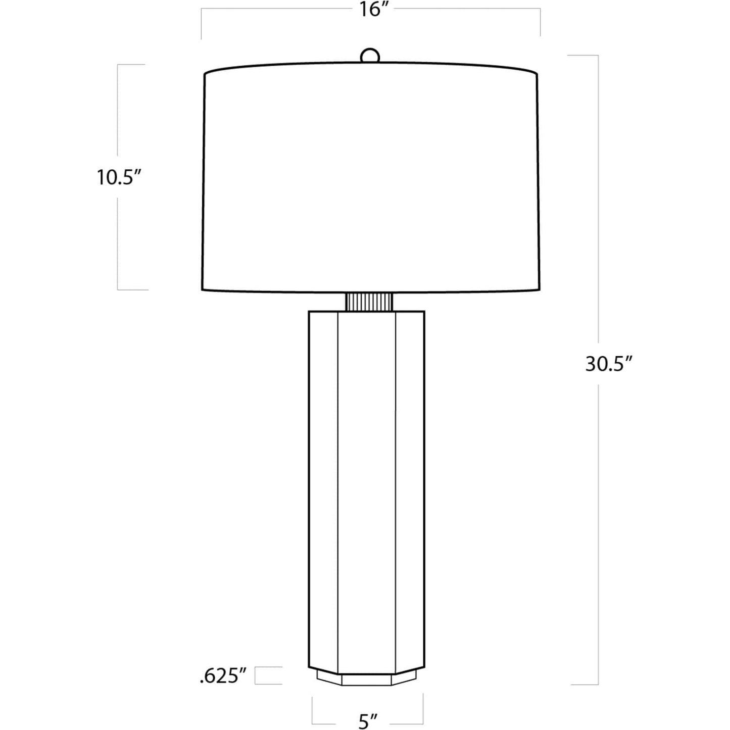 002 S-341577 | Additional Silo | Gear Alabaster Table Lamp by Regina Andrew in white, natural. Made from alabaster in a modern style.