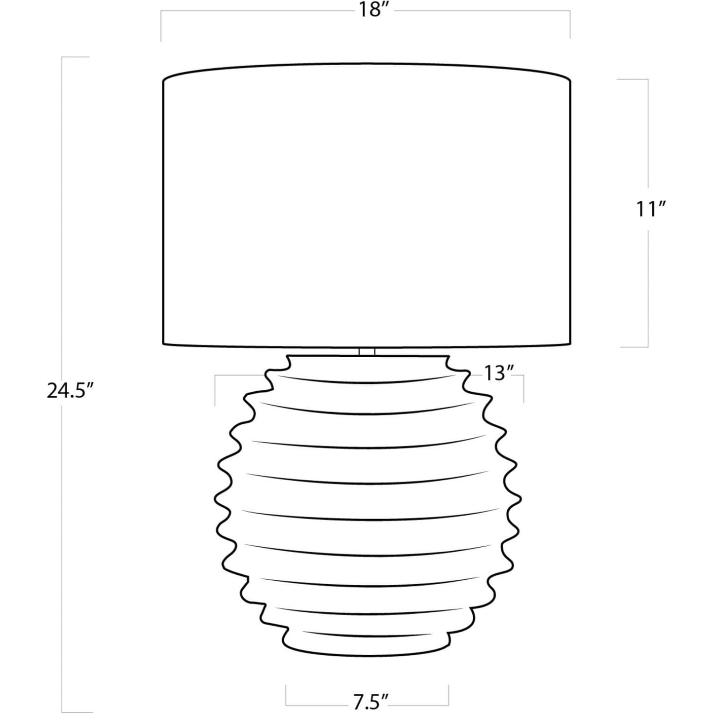 010 SR-770016 | Additional Silo | Nabu Metal Table Lamp by Regina Andrew in white. Made from steel in a modern style.