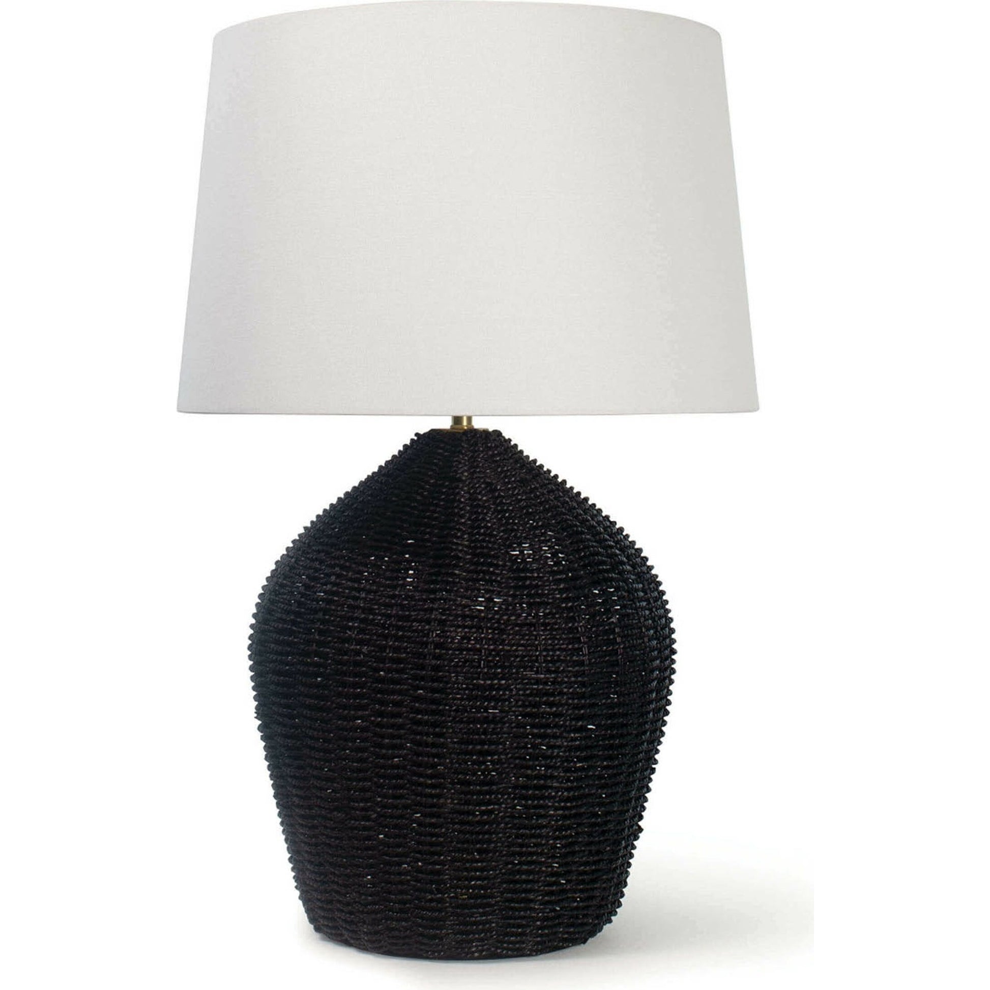 Georgian Table Lamp by Regina Andrew. Made from rattan in a modern style.