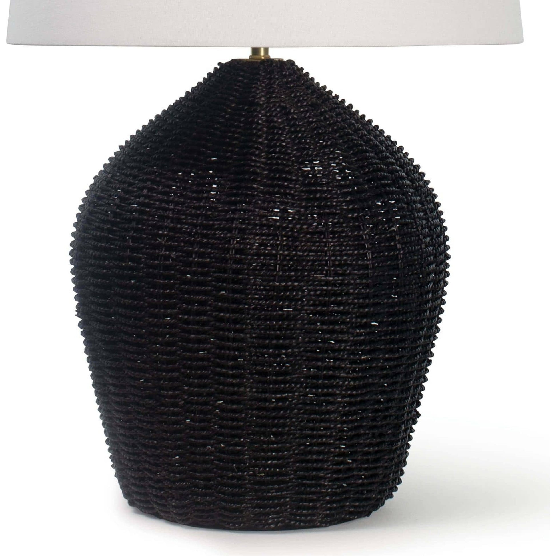Georgian Table Lamp by Regina Andrew. Made from rattan in a modern style.