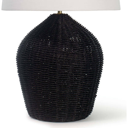 Georgian Table Lamp by Regina Andrew. Made from rattan in a modern style.