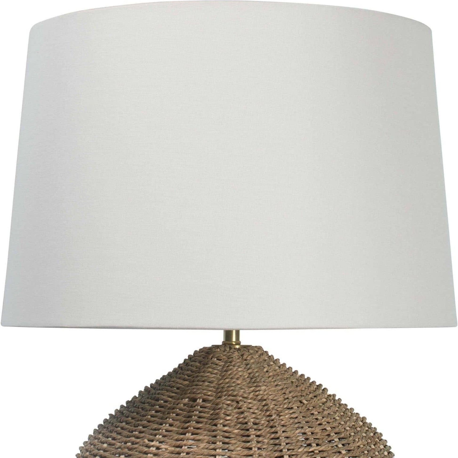 Georgian Table Lamp by Regina Andrew. Made from rattan in a modern style.