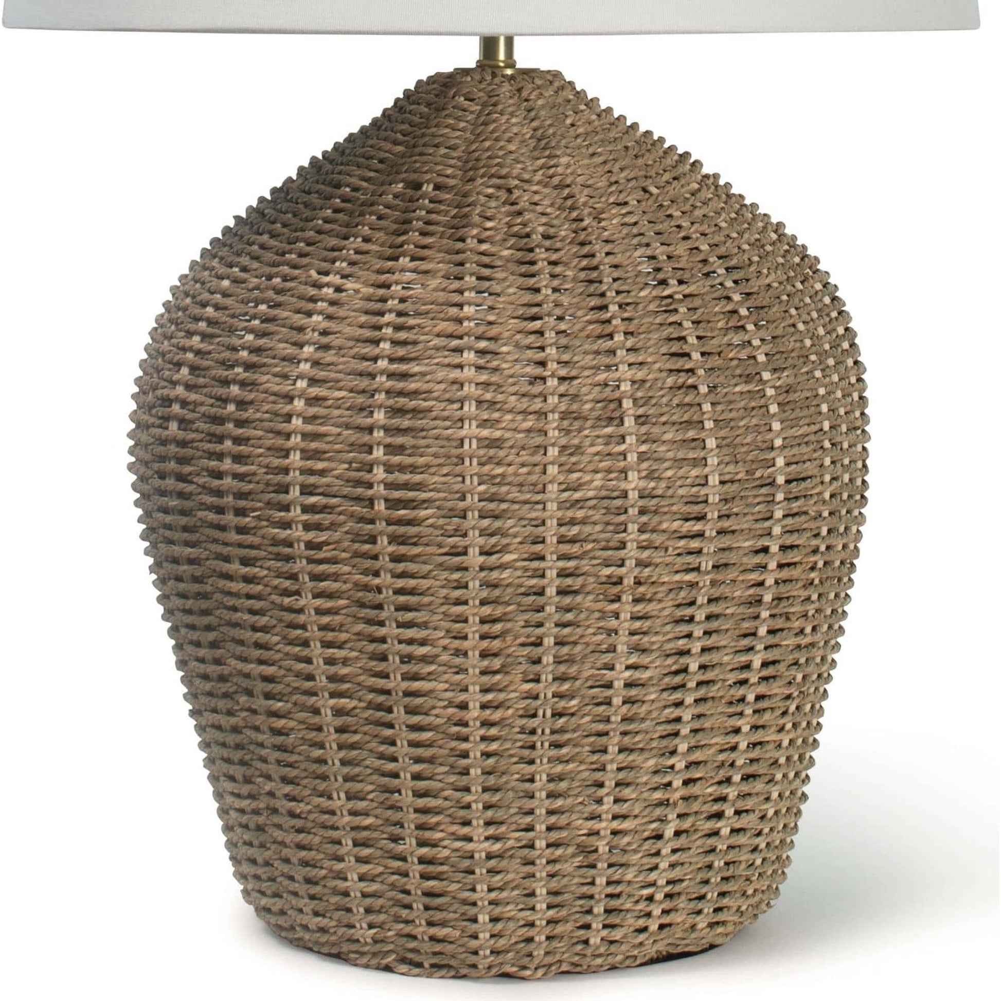 Georgian Table Lamp by Regina Andrew. Made from rattan in a modern style.