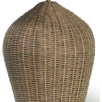 Georgian Table Lamp by Regina Andrew. Made from rattan in a modern style.