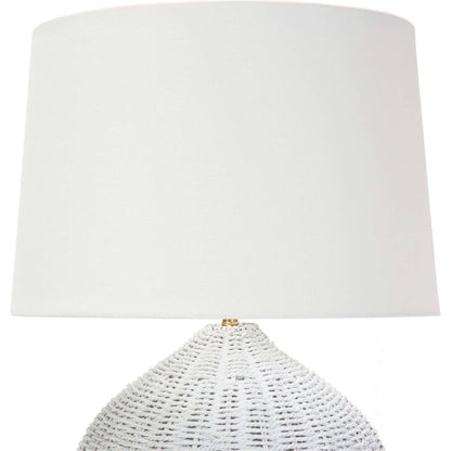 Georgian Table Lamp by Regina Andrew. Made from rattan in a modern style.