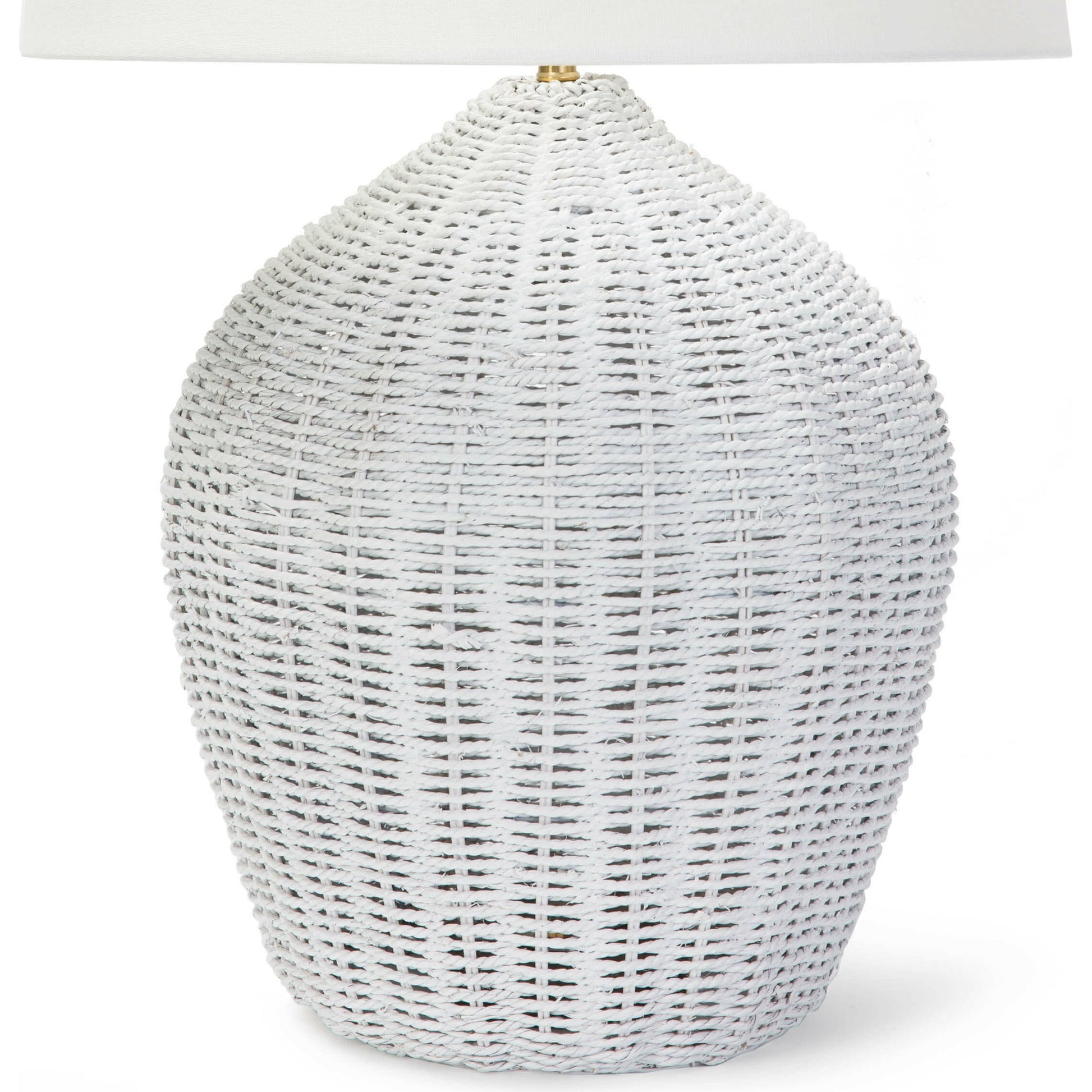 Georgian Table Lamp by Regina Andrew. Made from rattan in a modern style.