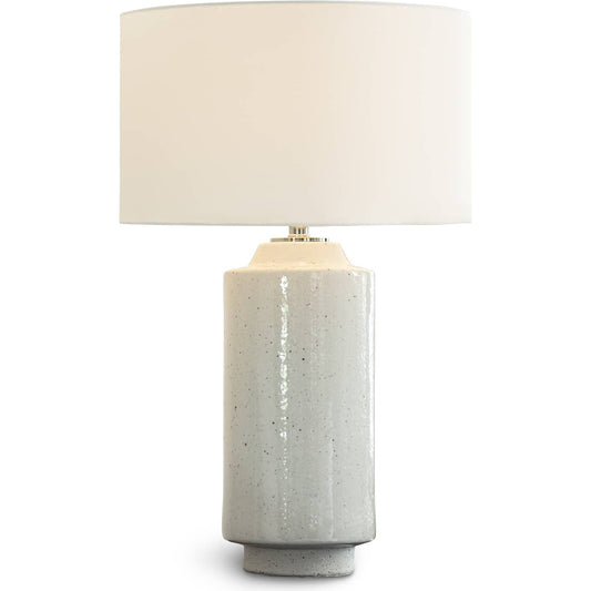 Markus Table Lamp by Regina Andrew in white. Made from ceramic in a cottage & farmhouse style.