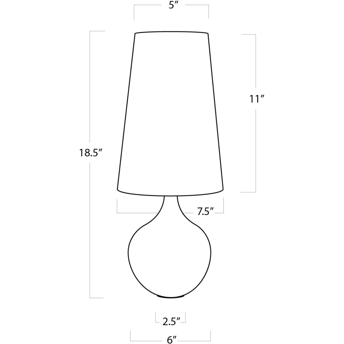 003 SR-769849 | Additional Silo | Airel Table Lamp by Regina Andrew in gold leaf. Made from steel in a modern style.