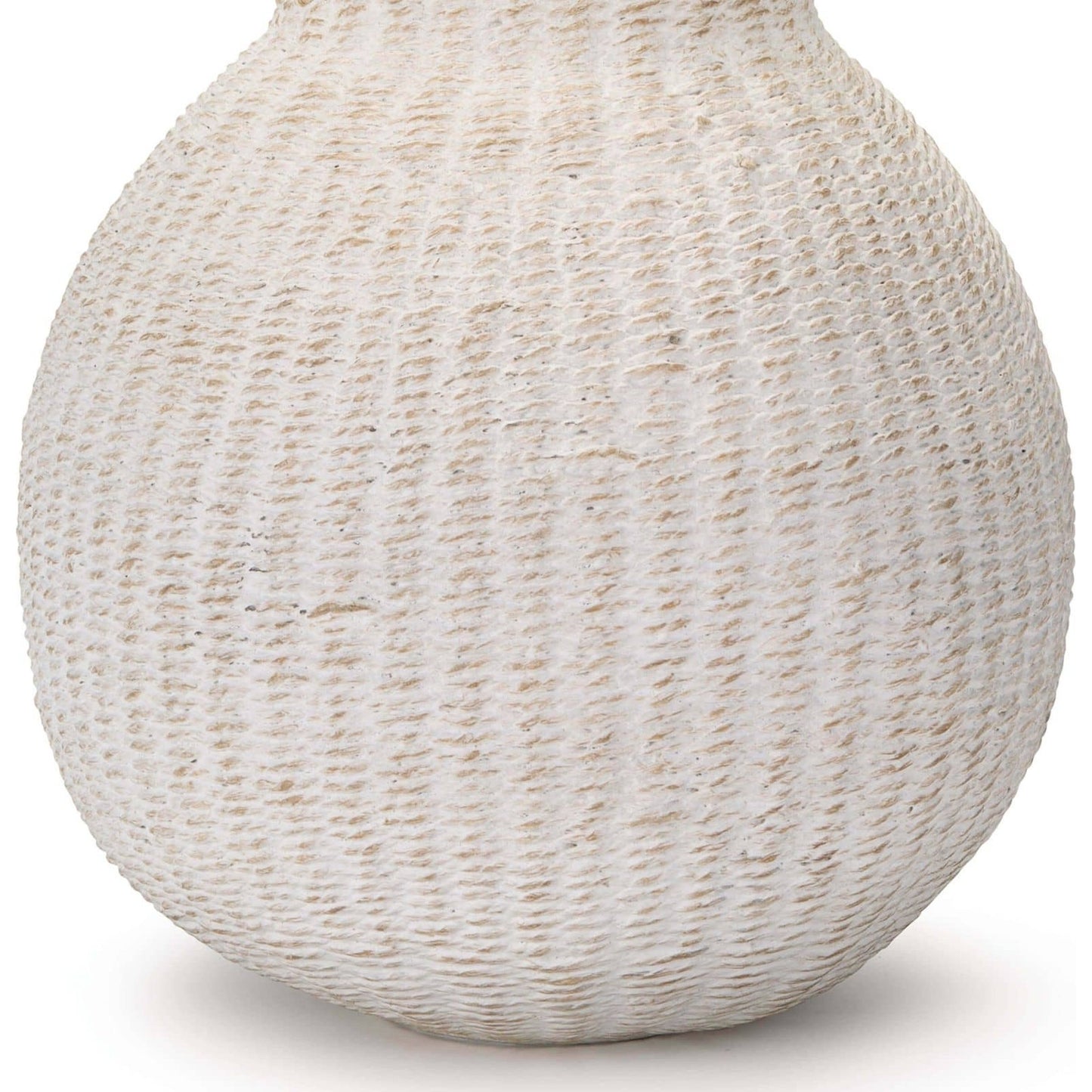 005 SI-1759185 | Closeup | Hobi Table Lamp by Regina Andrew in white washed. Made from natural material in a coastal style.