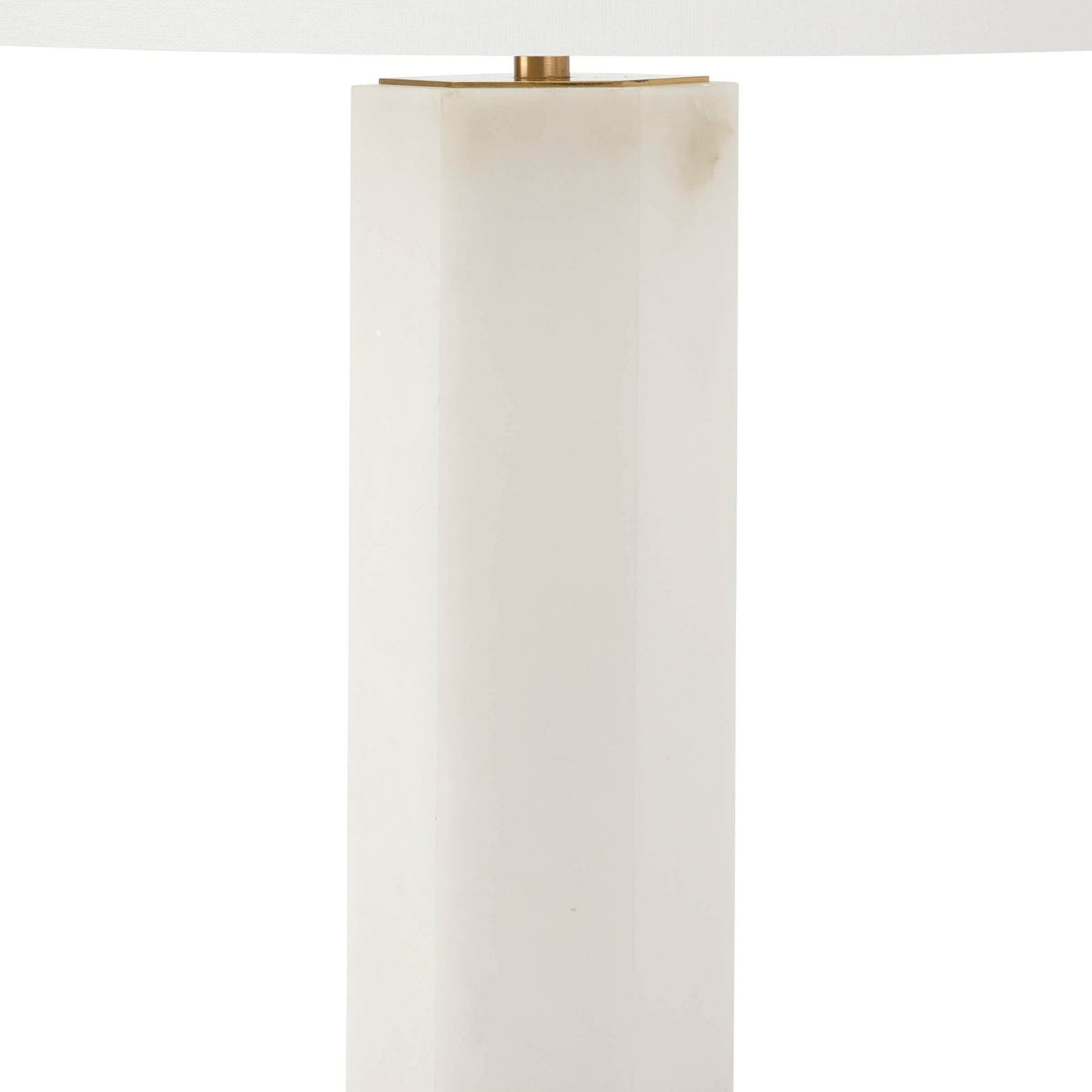 008 SR-770064 | Closeup | Stella Alabaster Table Lamp by Regina Andrew in neutral and natural stone. Made from alabaster in a transitional style.