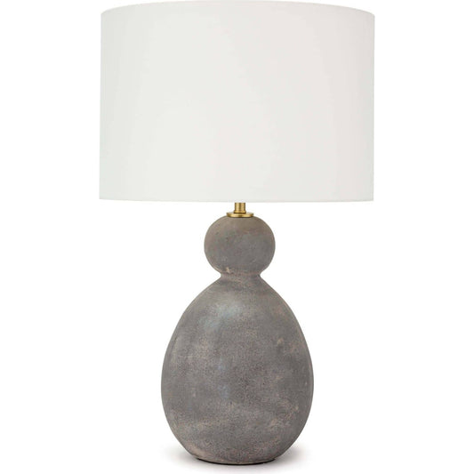 Playa Table Lamp by Regina Andrew in brown. Made from ceramic in a eclectic & global style.