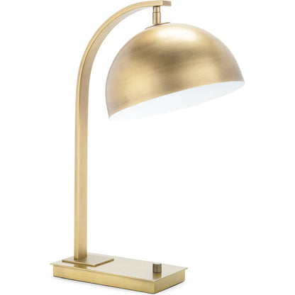 Otto Desk Lamp by Regina Andrew. Made from steel in a transitional style.