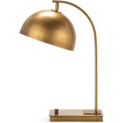 Otto Desk Lamp by Regina Andrew. Made from steel in a transitional style.