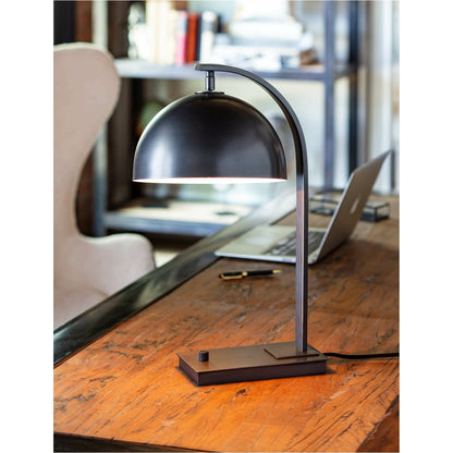 Otto Desk Lamp by Regina Andrew. Made from steel in a transitional style.
