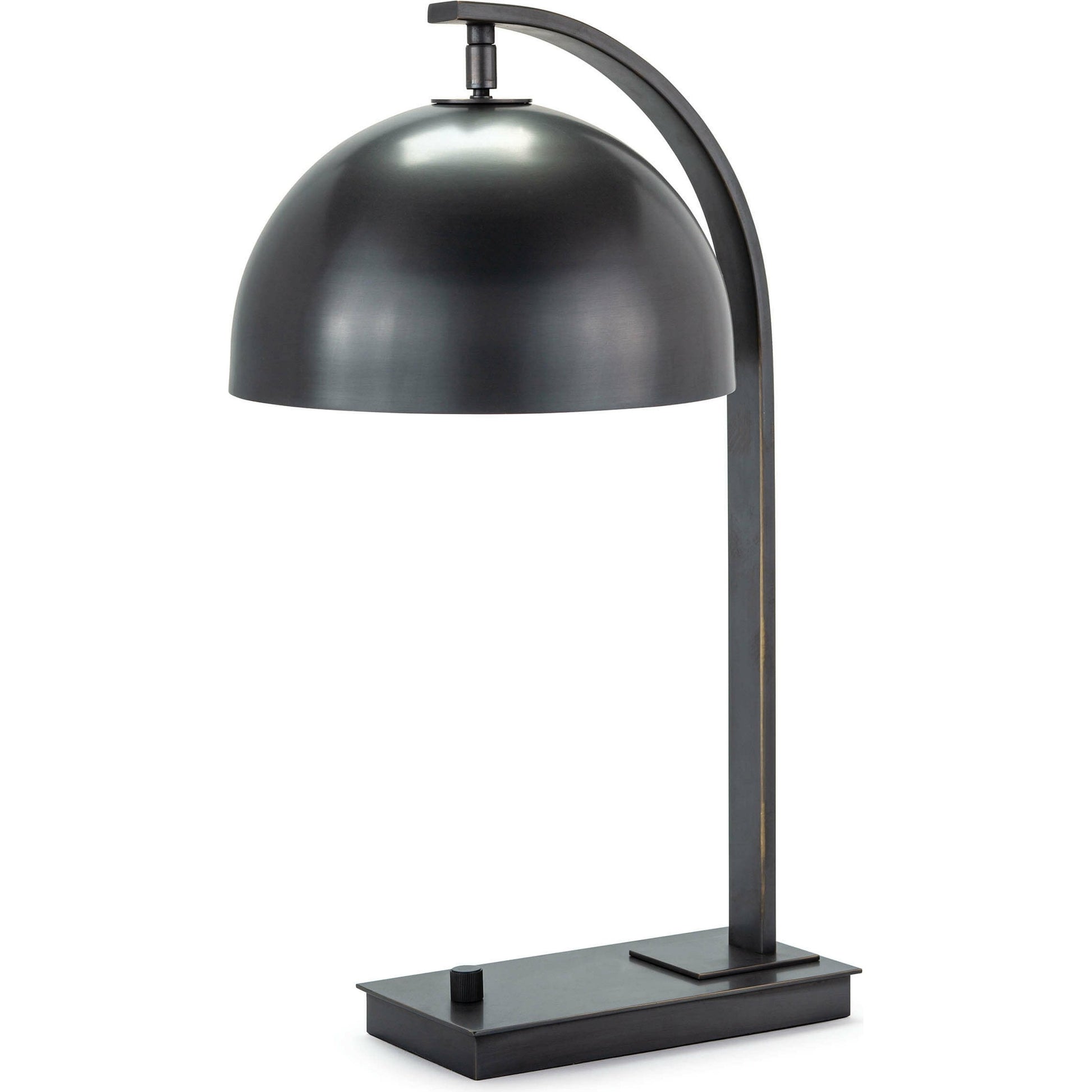 Otto Desk Lamp by Regina Andrew. Made from steel in a transitional style.