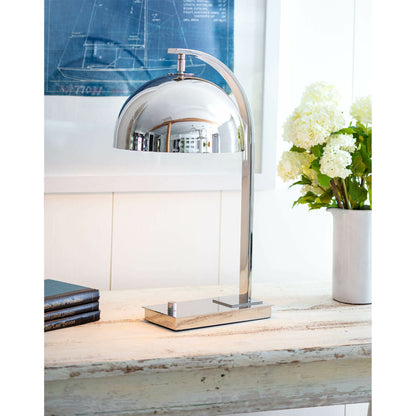 Otto Desk Lamp by Regina Andrew. Made from steel in a transitional style.