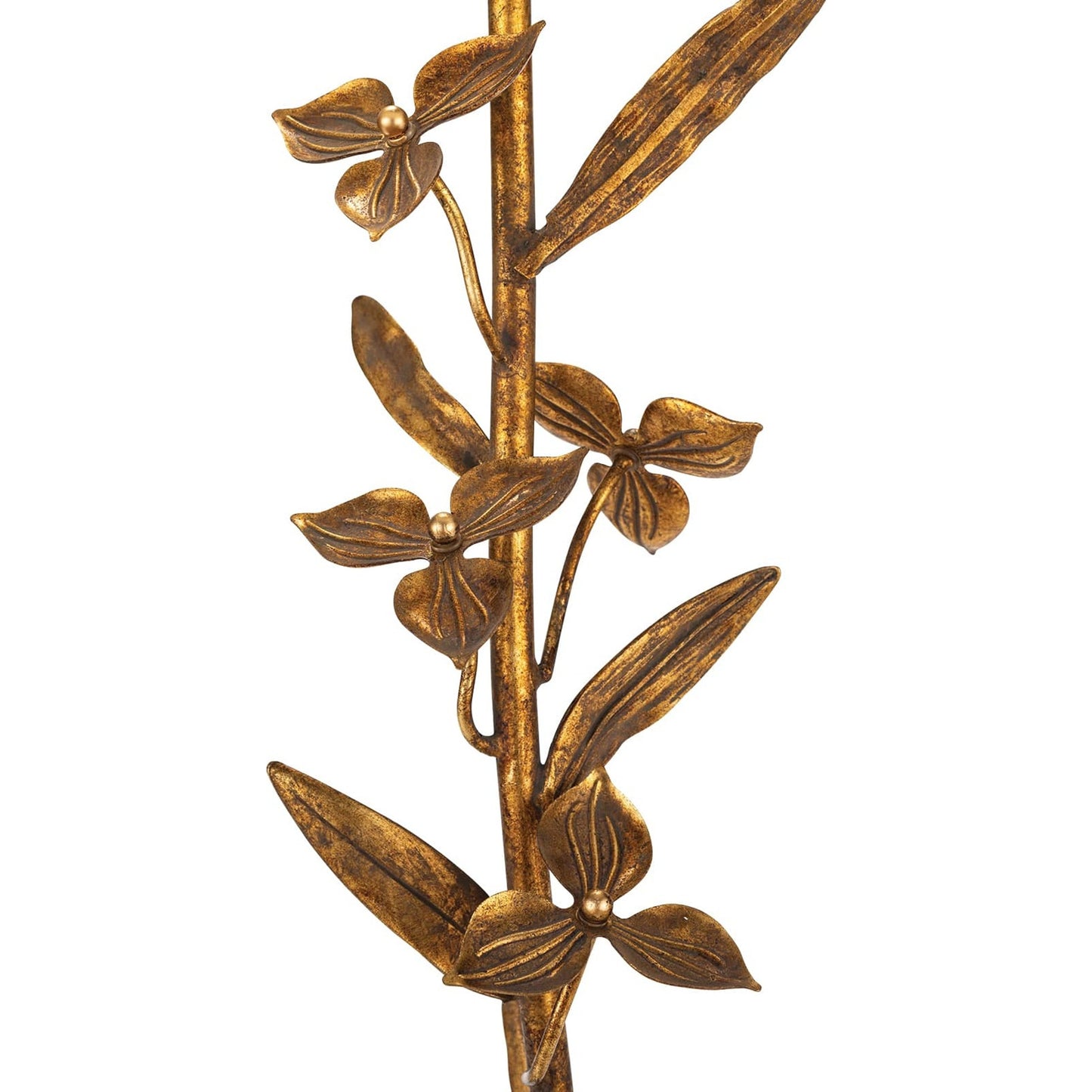 002 SI-1759290 | Closeup | Trillium Buffet Lamp by Regina Andrew in brass. Made from steel in a transitional style.