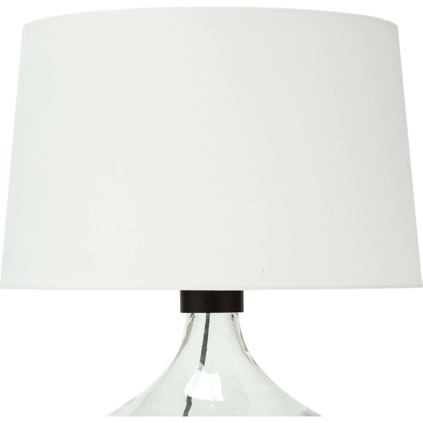 004 SR-833958 | Closeup | Demi John Table Lamp by Regina Andrew in clear. Made from glass in a coastal style.