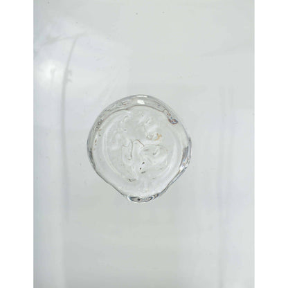 Demi John Table Lamp by Regina Andrew in clear. Made from glass in a coastal style.