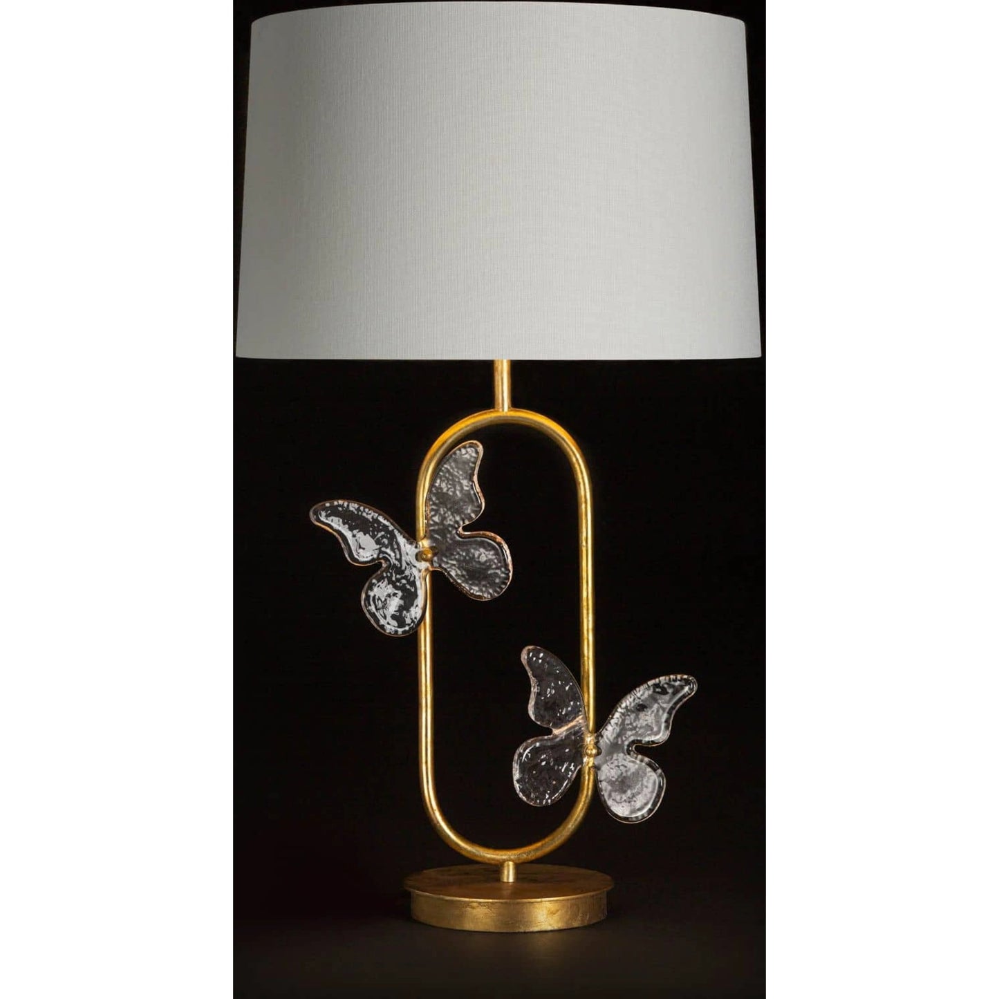 007 SI-1759205 | Lifestyle | Monarch Table Lamp by Regina Andrew in gold and gold leaf. Made from steel in a eclectic & global style.