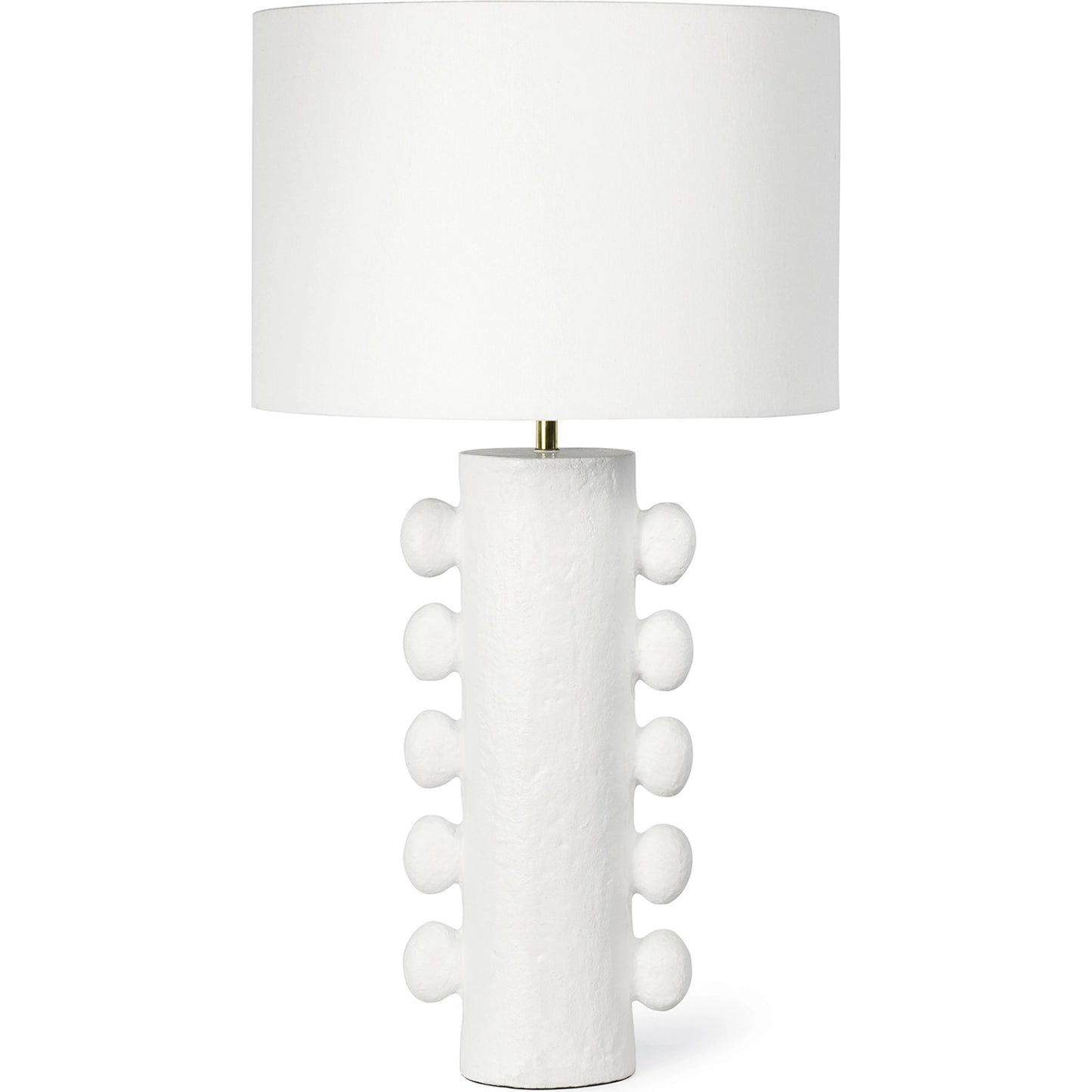 001 SI-1949060 | Primary Silo | Sanya Table Lamp by Regina Andrew in white. Made from aluminum in a modern style.