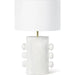 Maya Table Lamp by Regina Andrew. Made from aluminum in a modern style.