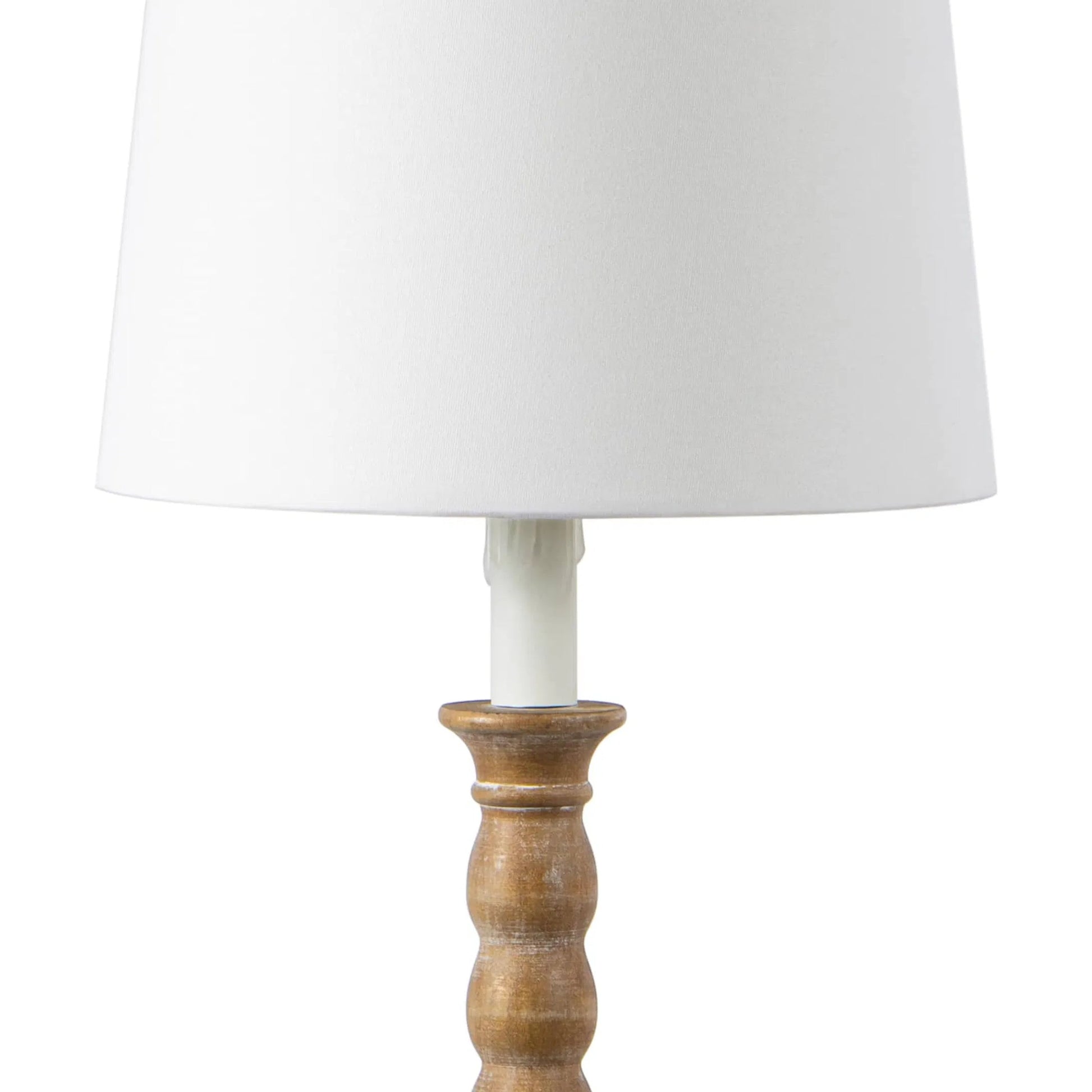 Perennial Buffet Lamp by Regina Andrew. Made from birch wood in a cottage & farmhouse style.