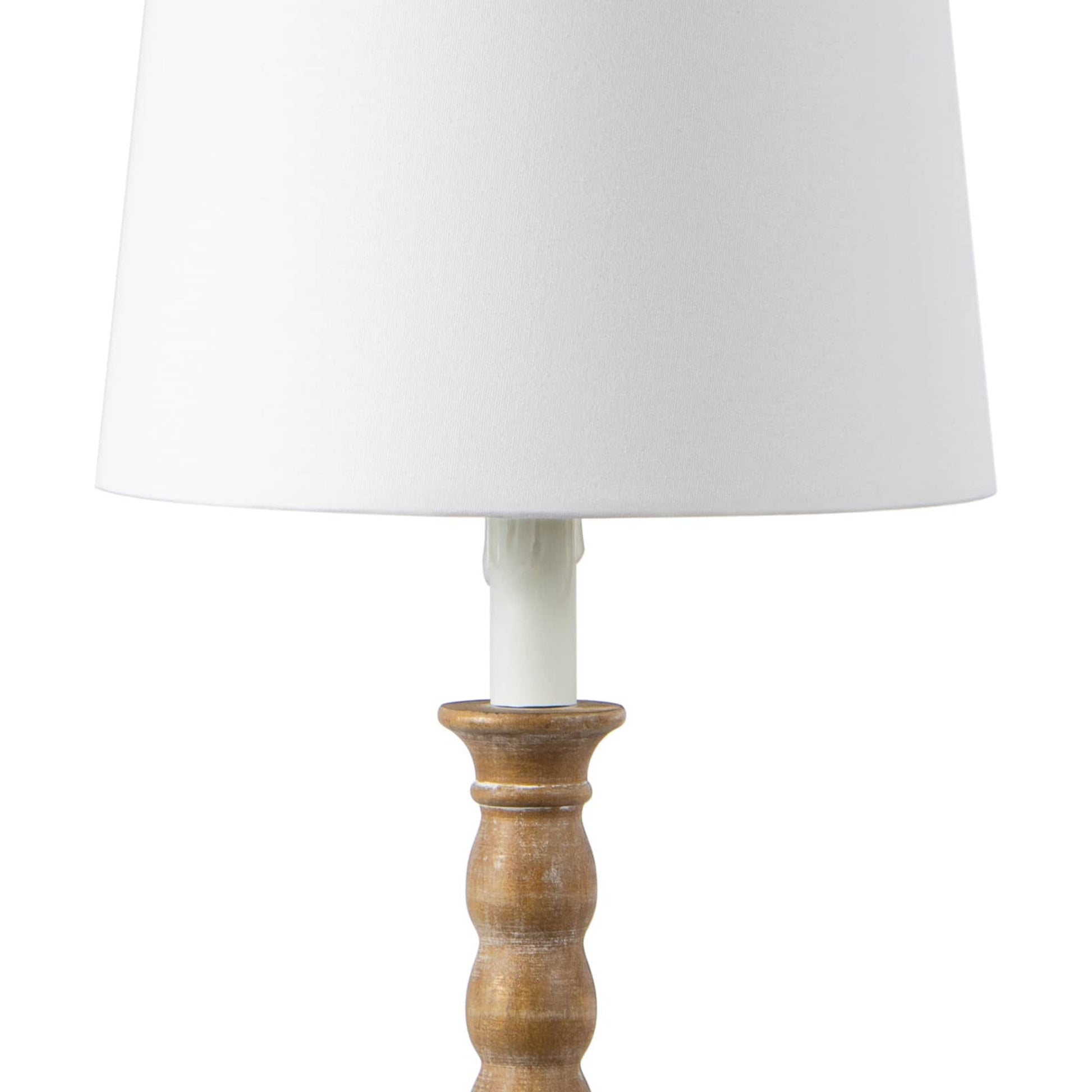 Perennial Buffet Lamp by Regina Andrew. Made from birch wood in a cottage & farmhouse style.