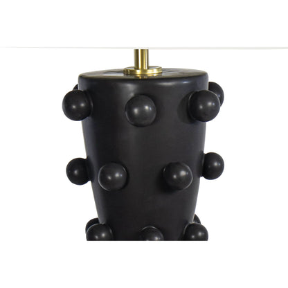 Pom Pom Table Lamp by Regina Andrew in white. Made from ceramic in a modern style.