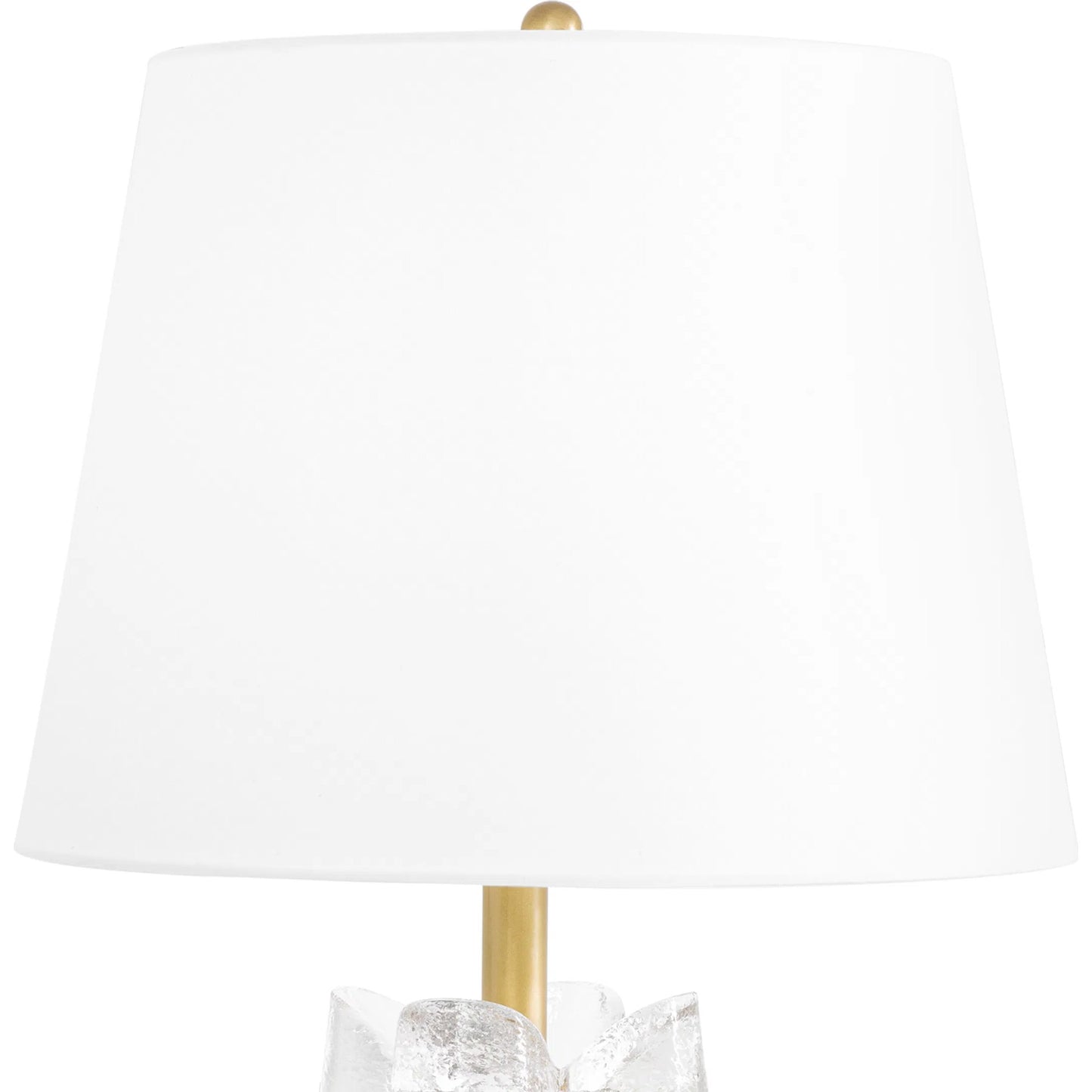 005 SI-2262604 | Closeup | Bella Table Lamp by Regina Andrew in natural brass. Made from steel in a modern style.