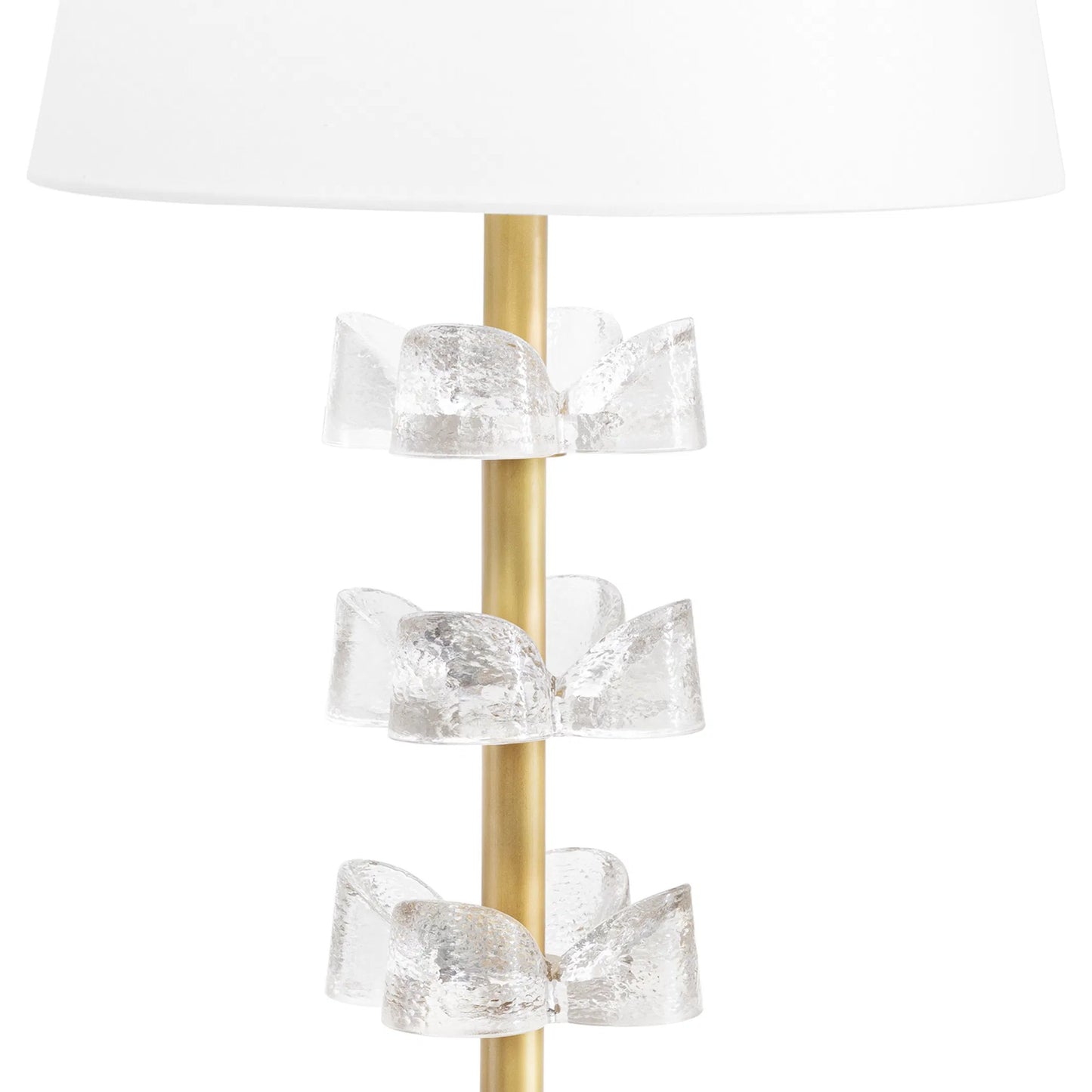 001 SI-2262604 | Closeup | Bella Table Lamp by Regina Andrew in natural brass. Made from steel in a modern style.