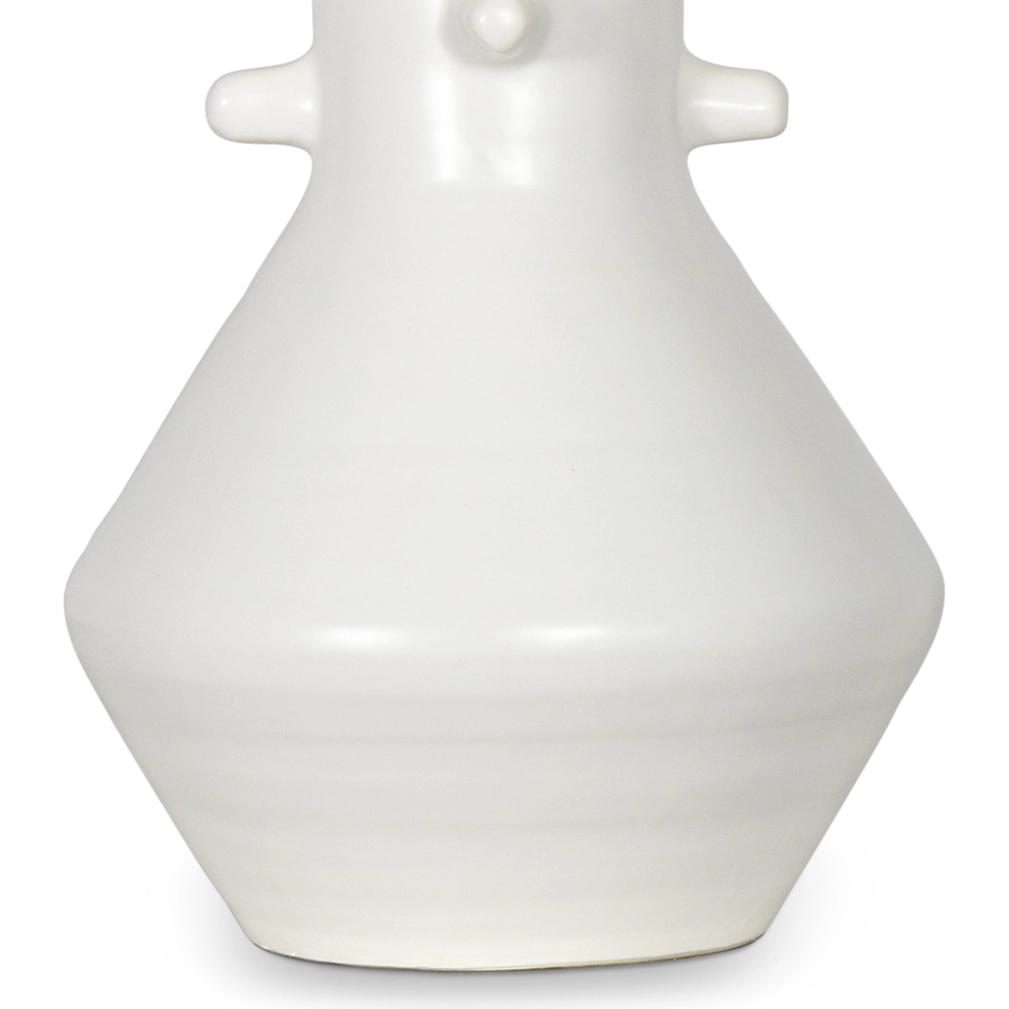 004 SI-2134489 | Closeup | Norway Ceramic Table Lamp by Regina Andrew in white. Made from ceramic in a modern style.