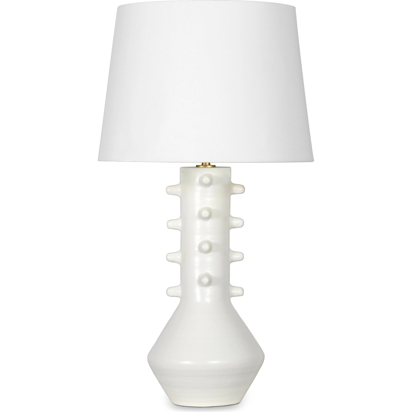 001 SI-2134489 | Primary Silo | Norway Ceramic Table Lamp by Regina Andrew in white. Made from ceramic in a modern style.