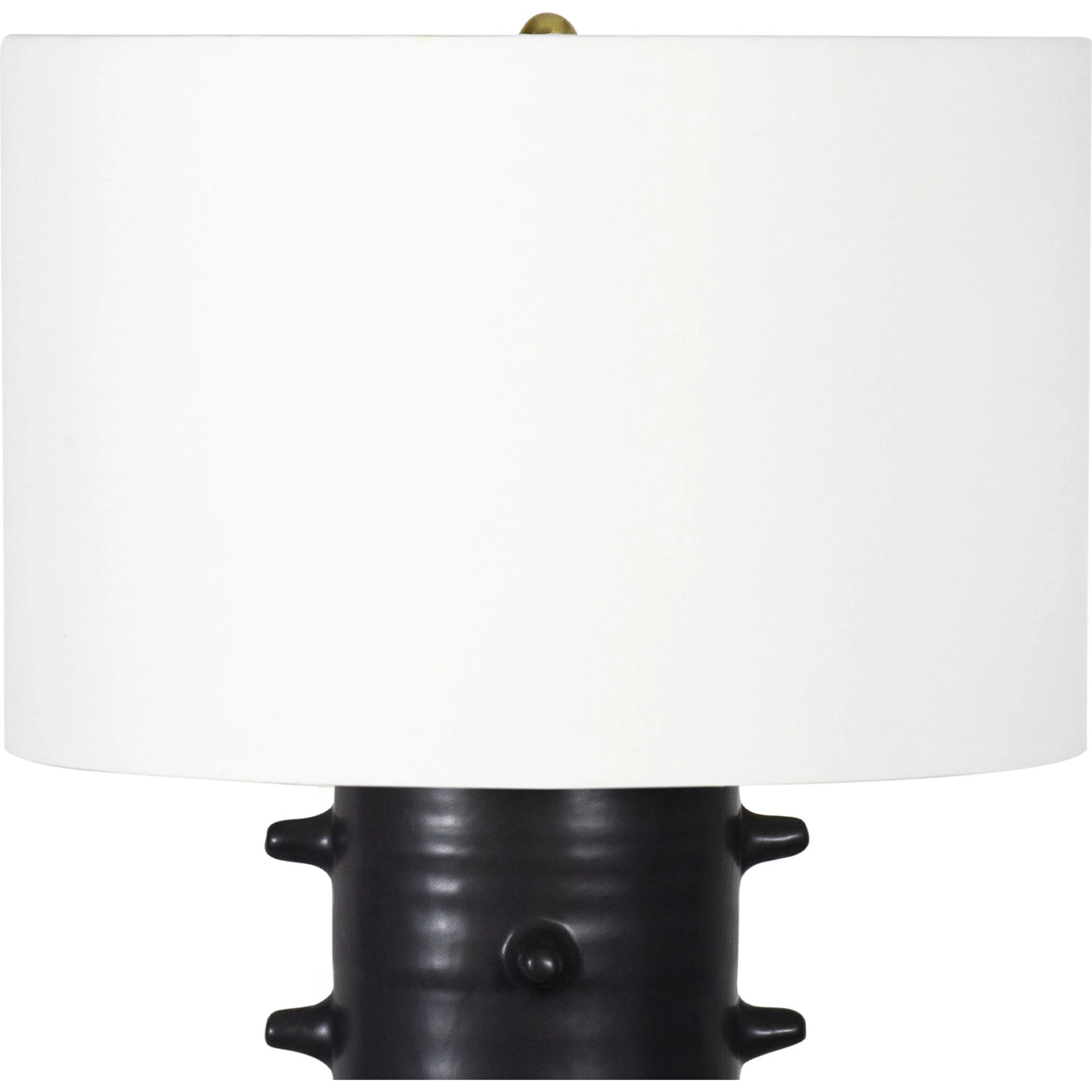 Spruce Ceramic Table Lamp by Regina Andrew in black. Made from ceramic in a modern style.