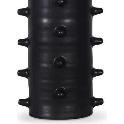 Spruce Ceramic Table Lamp by Regina Andrew in black. Made from ceramic in a modern style.