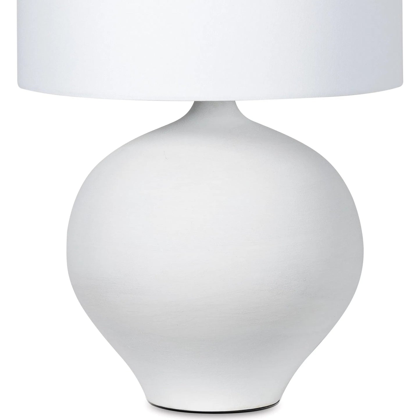 002 SI-2262608 | Closeup | Arlo Ceramic Table Lamp by Regina Andrew in white. Made from ceramic in a modern style.