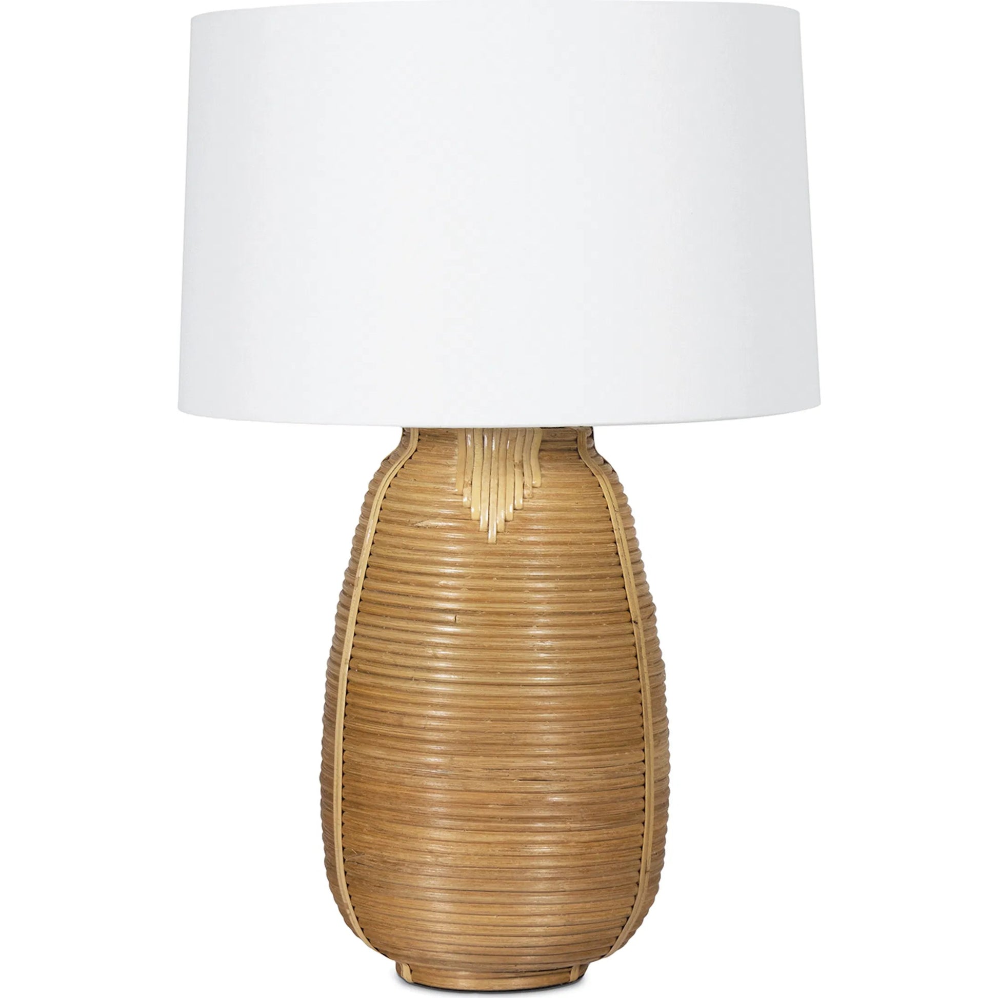 Jayden Table Lamp by Regina Andrew in natural brown. Made from natural material in a rustic style.
