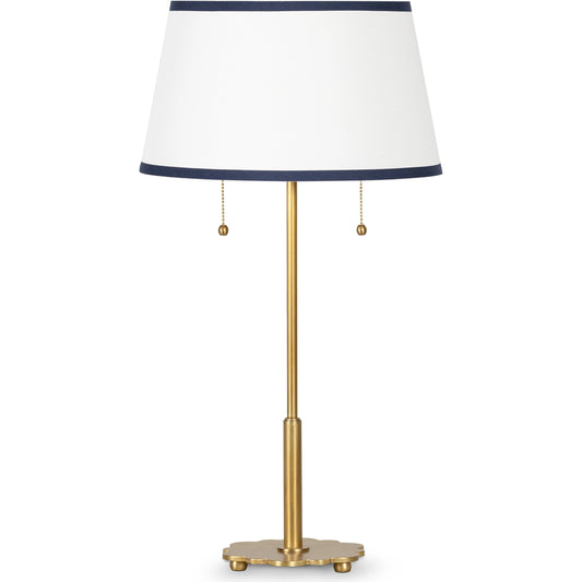 Daisy Table Lamp by Regina Andrew in brass and natural brass. Made from steel in a modern style.