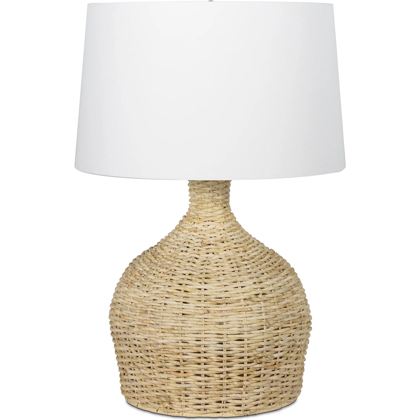 001 SI-2262616 | Primary Silo | Campagna Table Lamp by Regina Andrew in natural. Made from rattan in a rustic style.