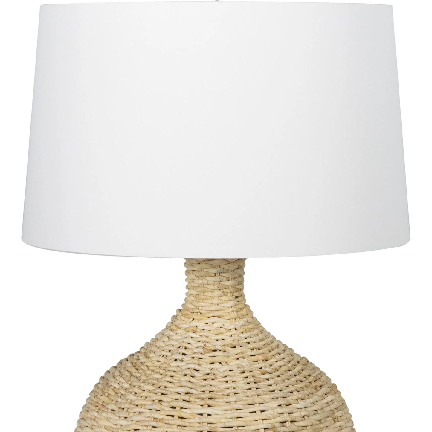 002 SI-2262616 | Closeup | Campagna Table Lamp by Regina Andrew in natural. Made from rattan in a rustic style.